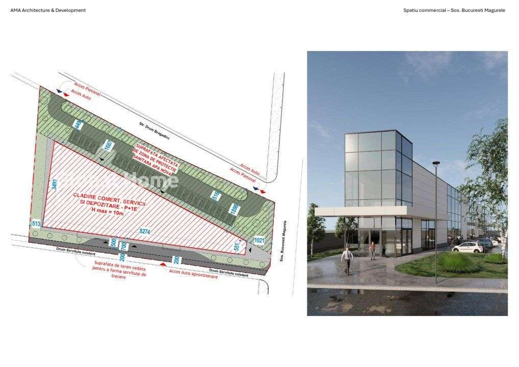 Proiect Comercial | Teren Intravilan 4.493 mp – Dubla Deschidere | M - Imagine principală: 4/8
