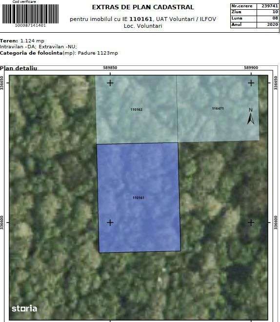 Teren Intravilan - 2.248 mp, Voluntari ID; 9313 si 18729 - Imagine principală: 5/6