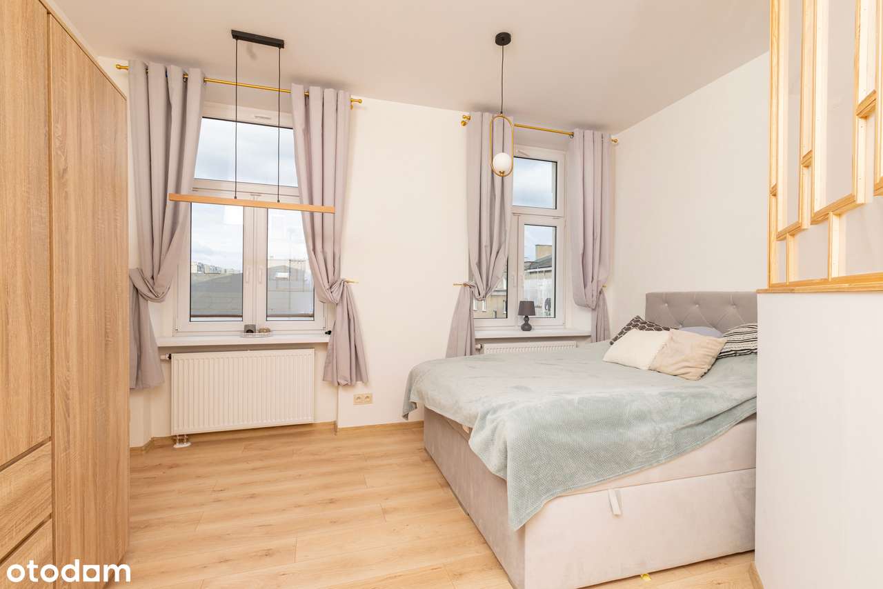 Stylowe 2 pokoje w kamienicy po rewitalizacji! 0% prowizji!-4