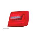 FAROLINS PARA AUDI A6 AVANT 11-13 BRANCO LED VERMELHO - 1