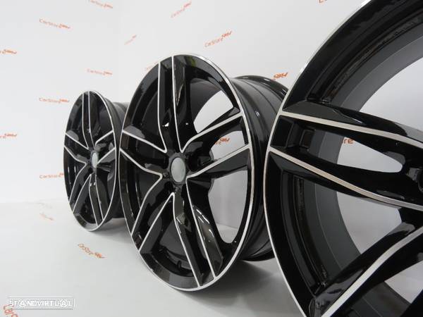 Jantes Look Audi RS6 18 x 8 et45 5x112 Pretas - 7