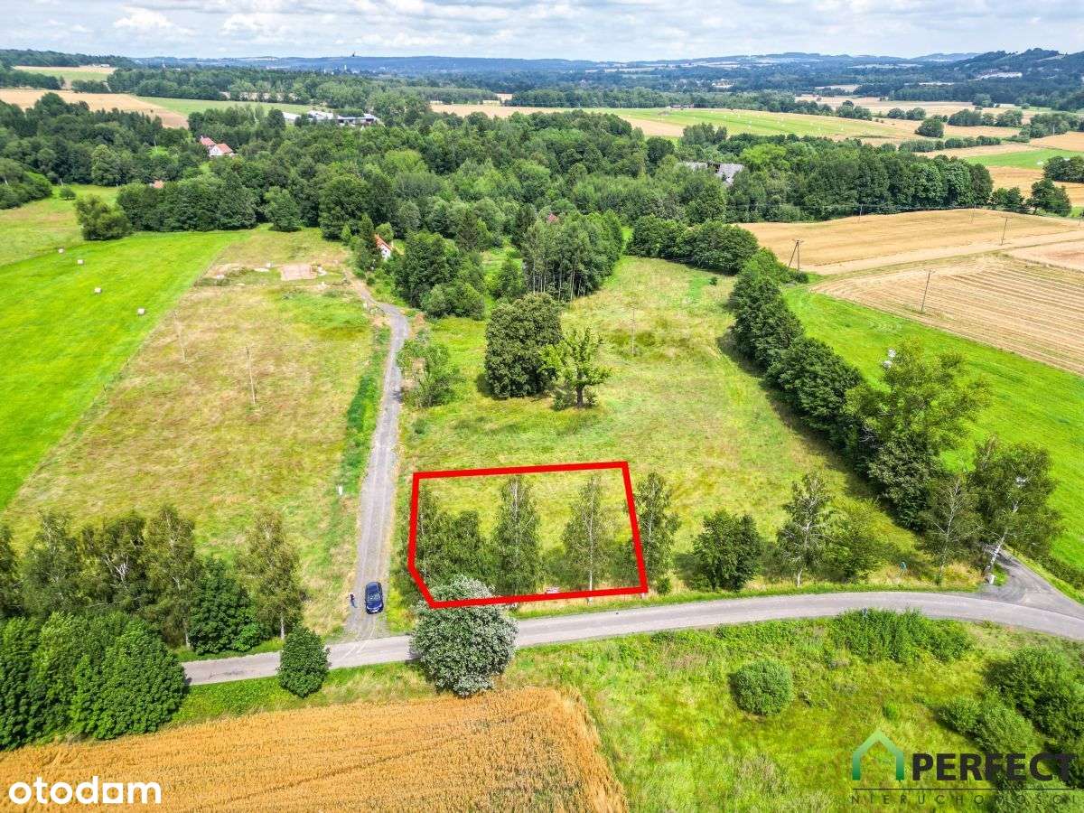 Działka budowlana z widokiem na góry - Zacisze, gm - Pełny obrazek: 4/10