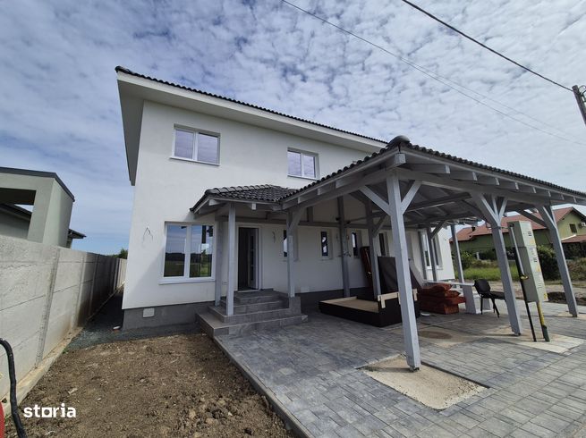 Casă finisată în Vladimirescu 154 mp teren 343 mp, vedere spre pădure-3