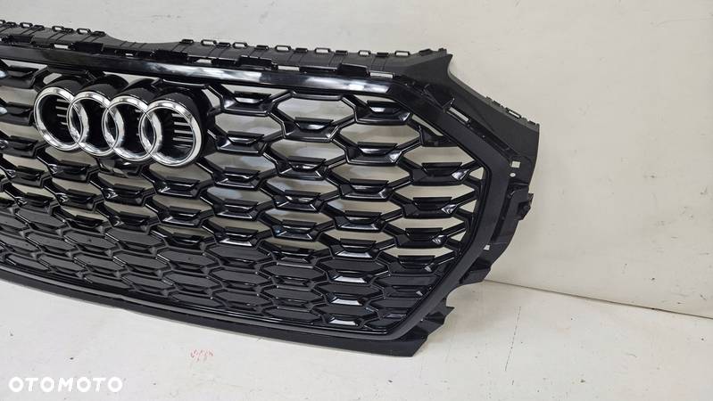 GRILL GRIL ATRAPA CHŁODNICY AUDI Q5 SPORTBACK LIFT S-LINE BLACK CZARNY 80F - 3