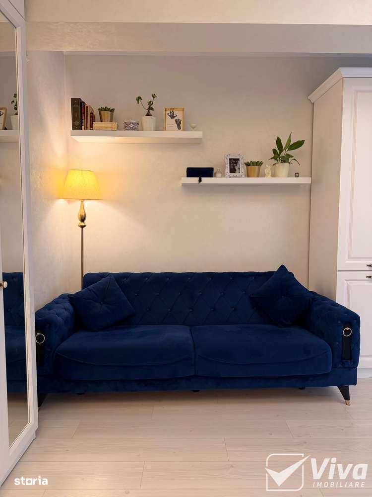 Royal Town – Copou! Ap 2 camere,47 mp, intabulat, mobilat+utilat - Imagine principală: 4/6