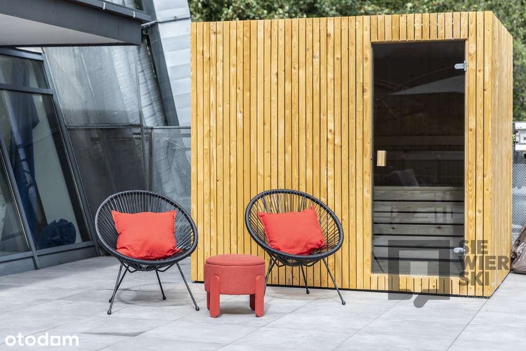 Apartament 2 pok. z tarasem widok, sauna, garaż-11