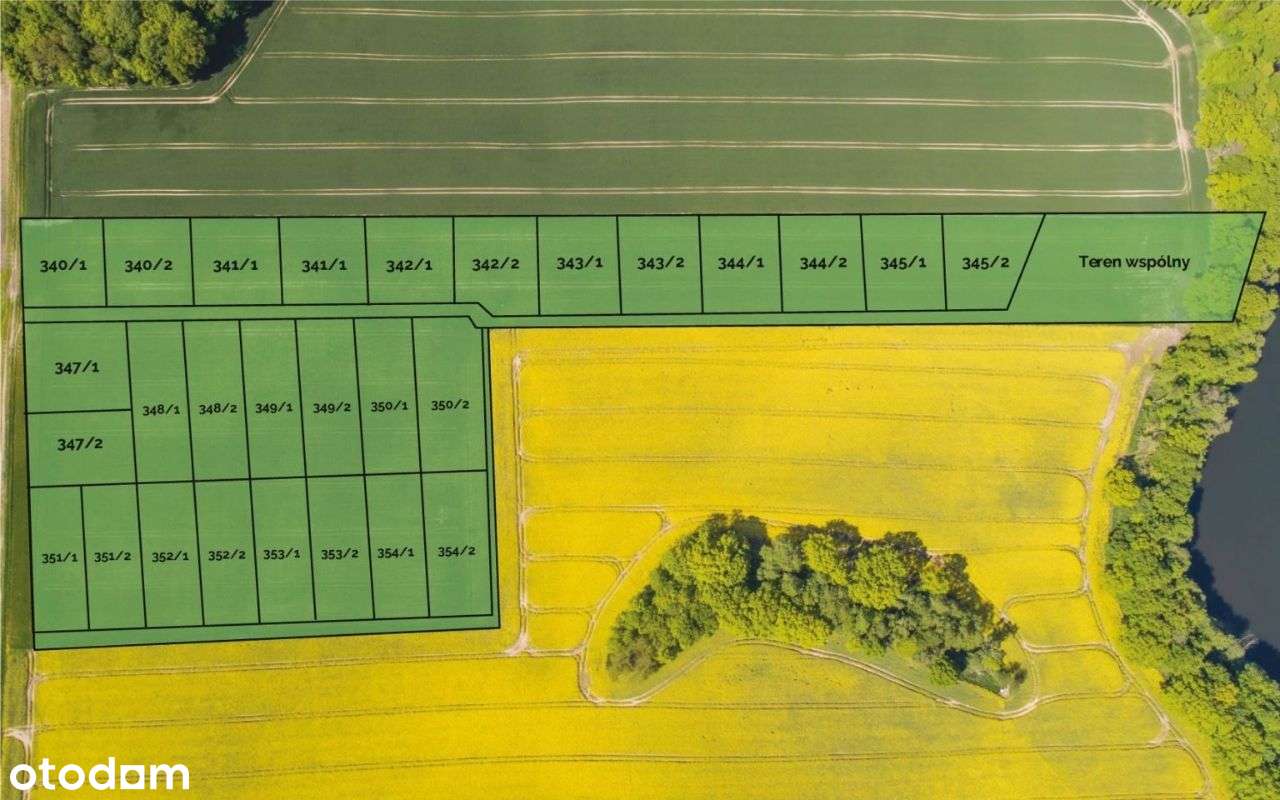 Działka nad jeziorem 1500 m2 na Poj. Iławskim - Pełny obrazek: 5/9