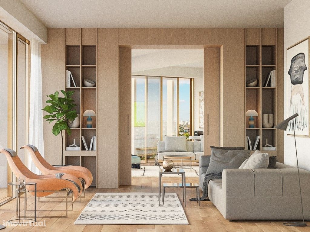 Penthouse 3 quartos com piscina privativa e terraço - Lisboa