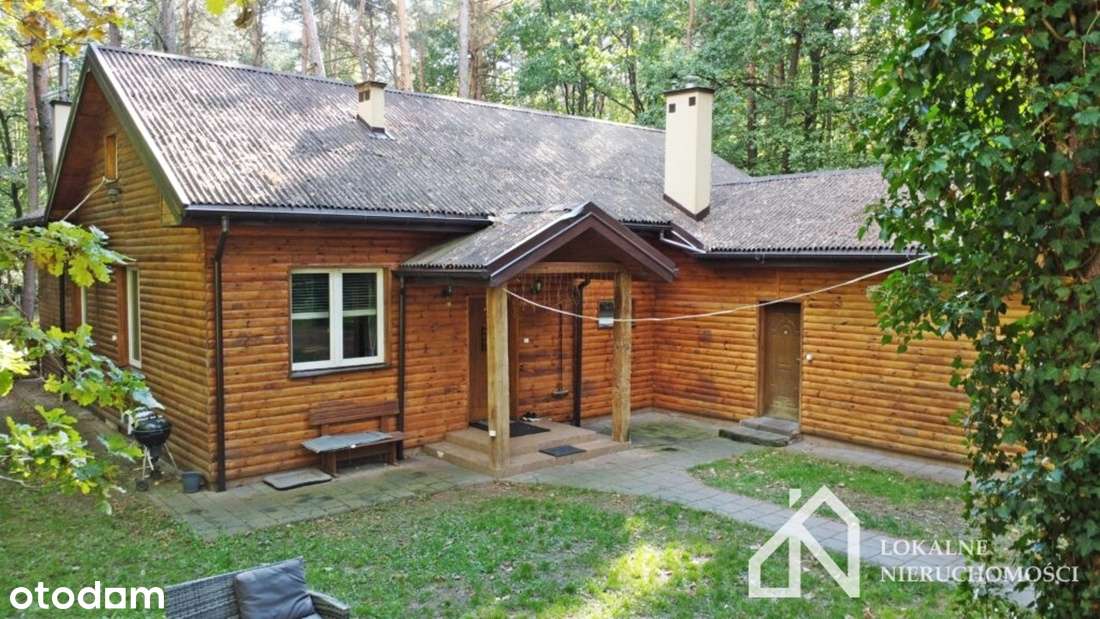 Wyjątkowy dom w otulinie prywatnego lasu w Łukowie na sprzedaż!-4