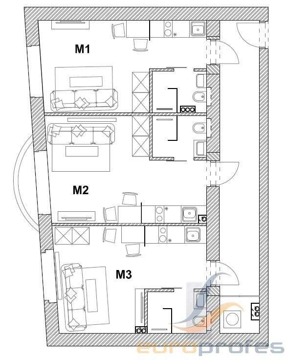 3 mieszkania w 1!Działa pod AirBnB! Ul. Teatralna!-8