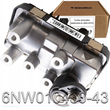 Nastawnik sterownik 6NW010430-43 turbiny Alfa Romeo: Stelvio, Giulia - 2.2 D Q4 - 2