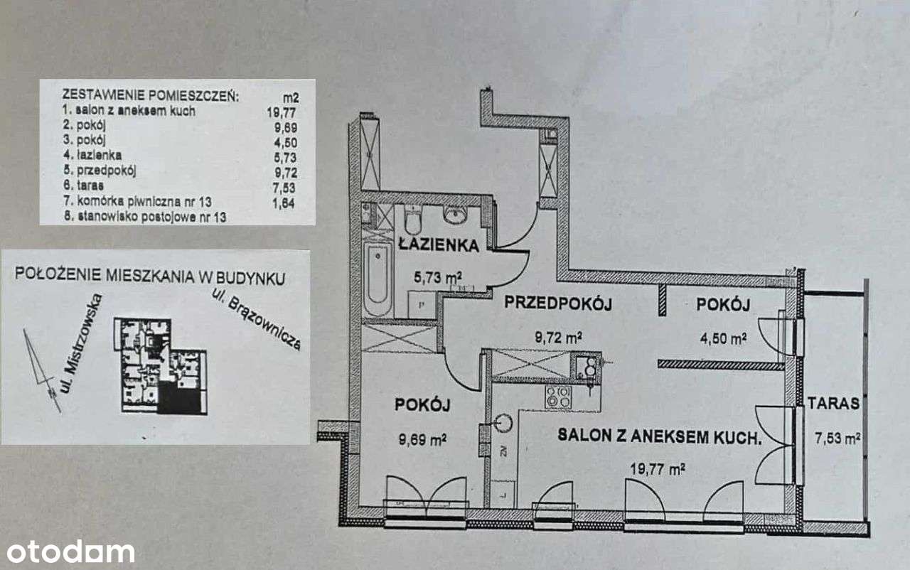 Mieszkanie, 49,41 m², Warszawa-15