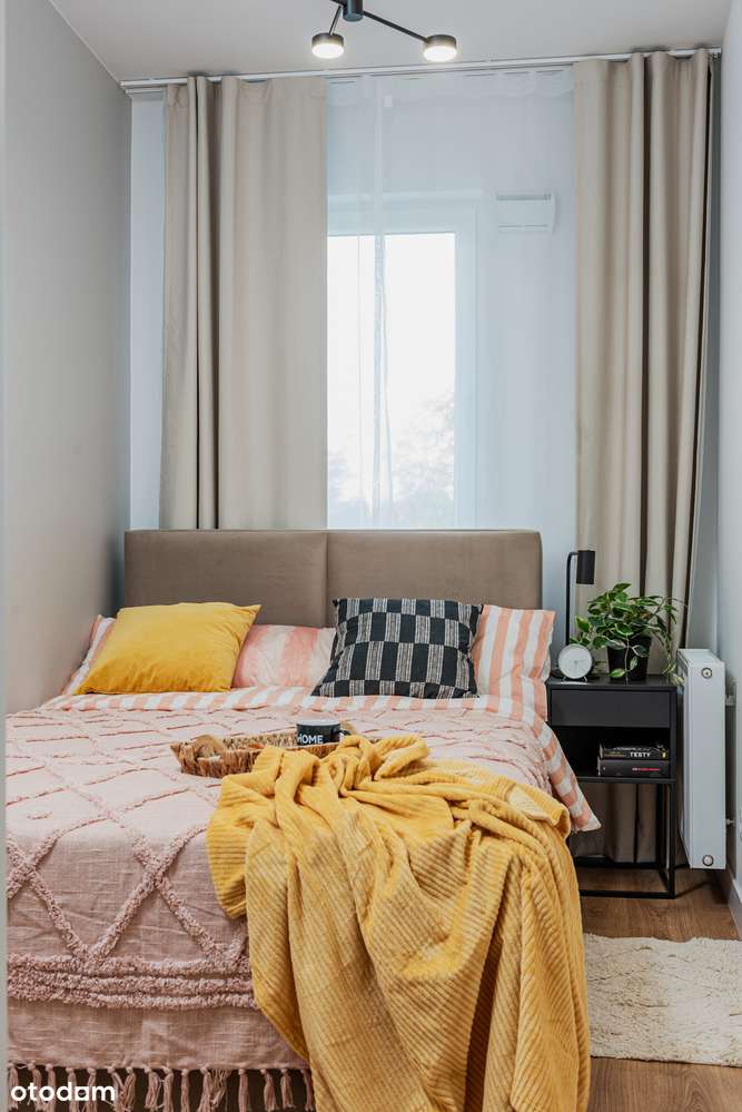 Stylowe Dwupokojowe Mieszkanie| BEZ PROWIZJI |Duży Balkon| Petfriendly