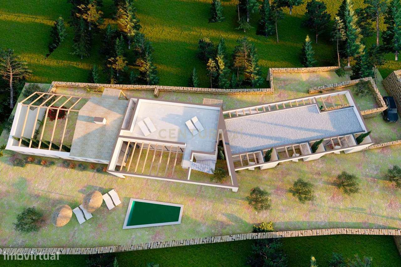 Terreno com Ruína e Projeto Aprovado para Moradia T3 — 54.720 m² a 10 - Grande imagem: 5/10