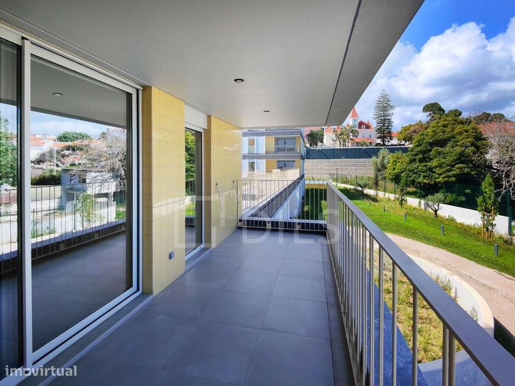 Apartamento T3 com jardim privativo e terraço, em Oeiras - Grande imagem: 2/45