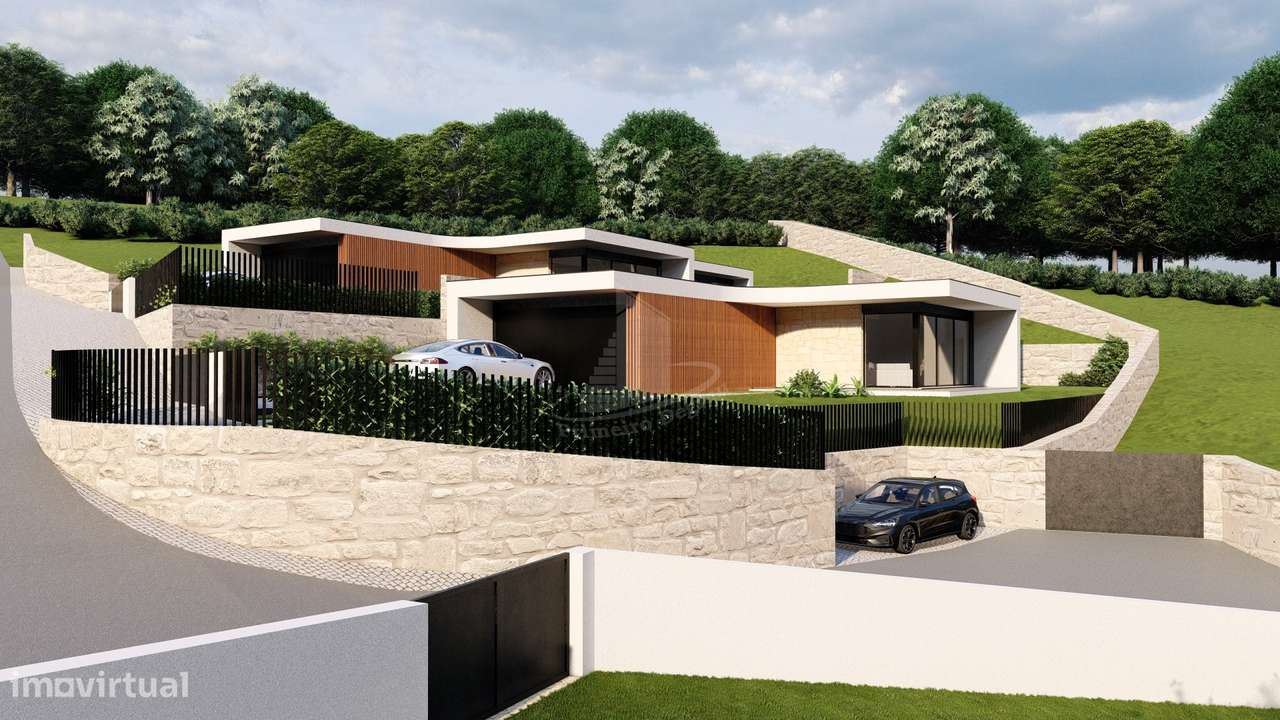 Terrenos para Construção em Zona Tranquila de Vila Verde – 649 m² e 1. - Grande imagem: 2/15