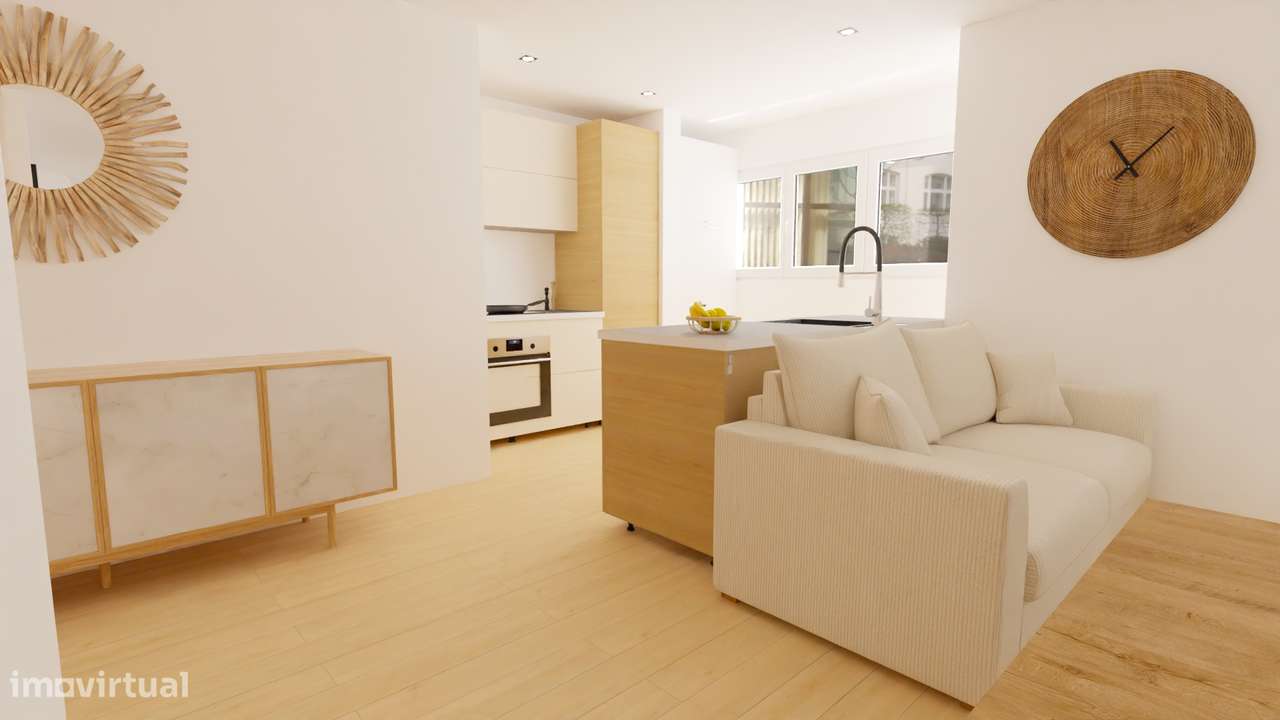 T2 em Setúbal totalmente renovado - Grande imagem: 5/33