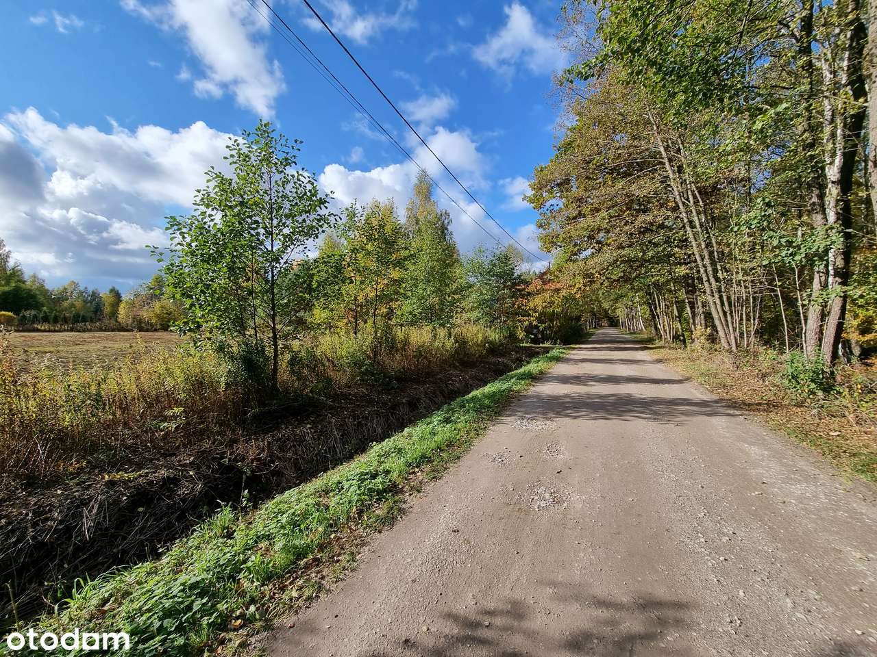 Działka budowlana przy lesie z WZ, woda, prąd, urokliwe otoczonie-2