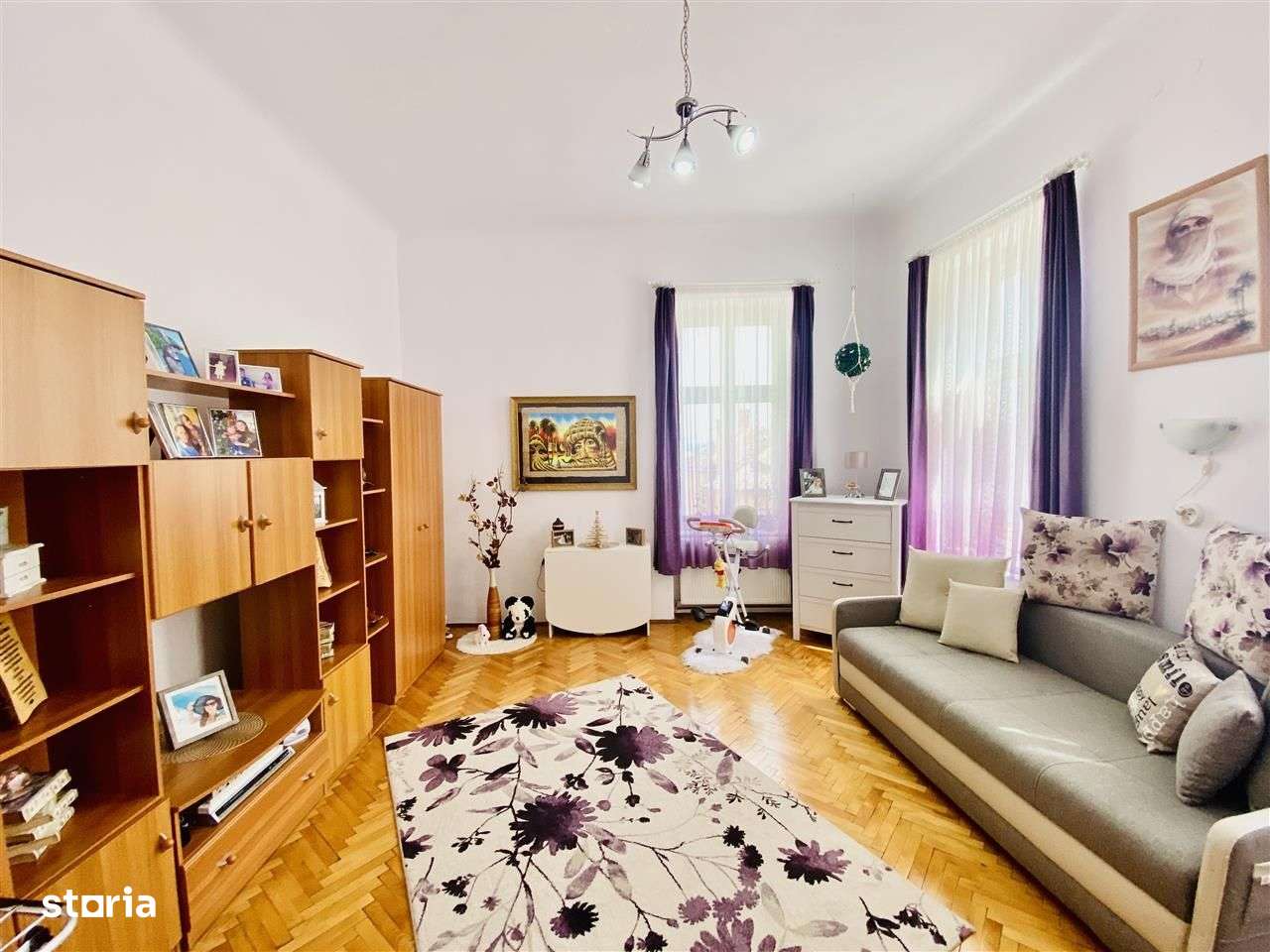 Ap. la vila in centrul Sibiului - 2 camere, pivnita, curte - 65 mpu-6