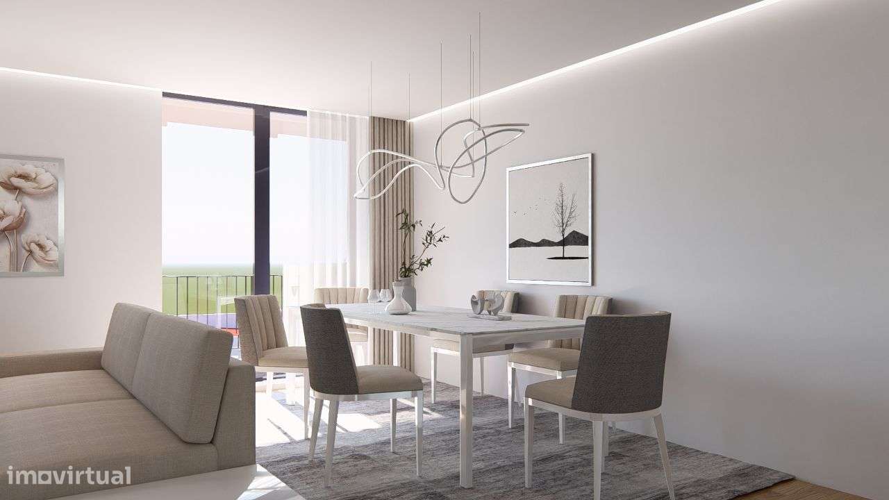 Algarve T1+1 Novo Portimão com varanda 17 m2 e garagem - Grande imagem: 2/52