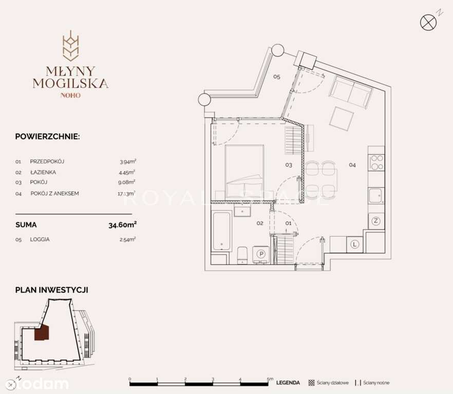 Apartament na 10 piętrze! | Młyny Mogilska, NOHO – pohled 2