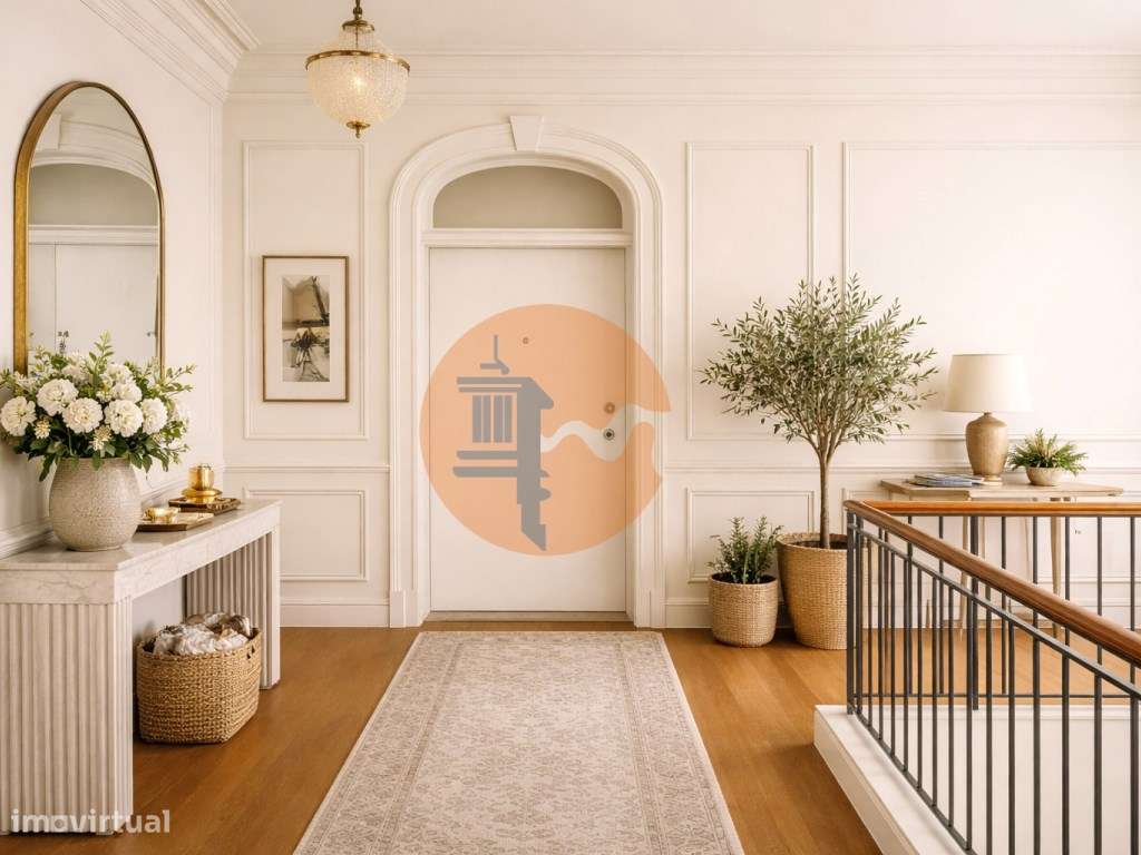 Encantador apartamento T2 com 89 m2 em um edifício Pombalino de gra...-17