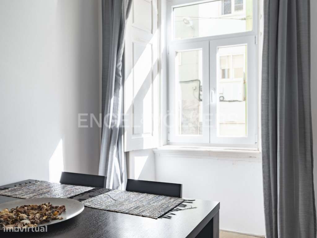 Apartamento T2 em Alcântara com licença de AL - Grande imagem: 3/22