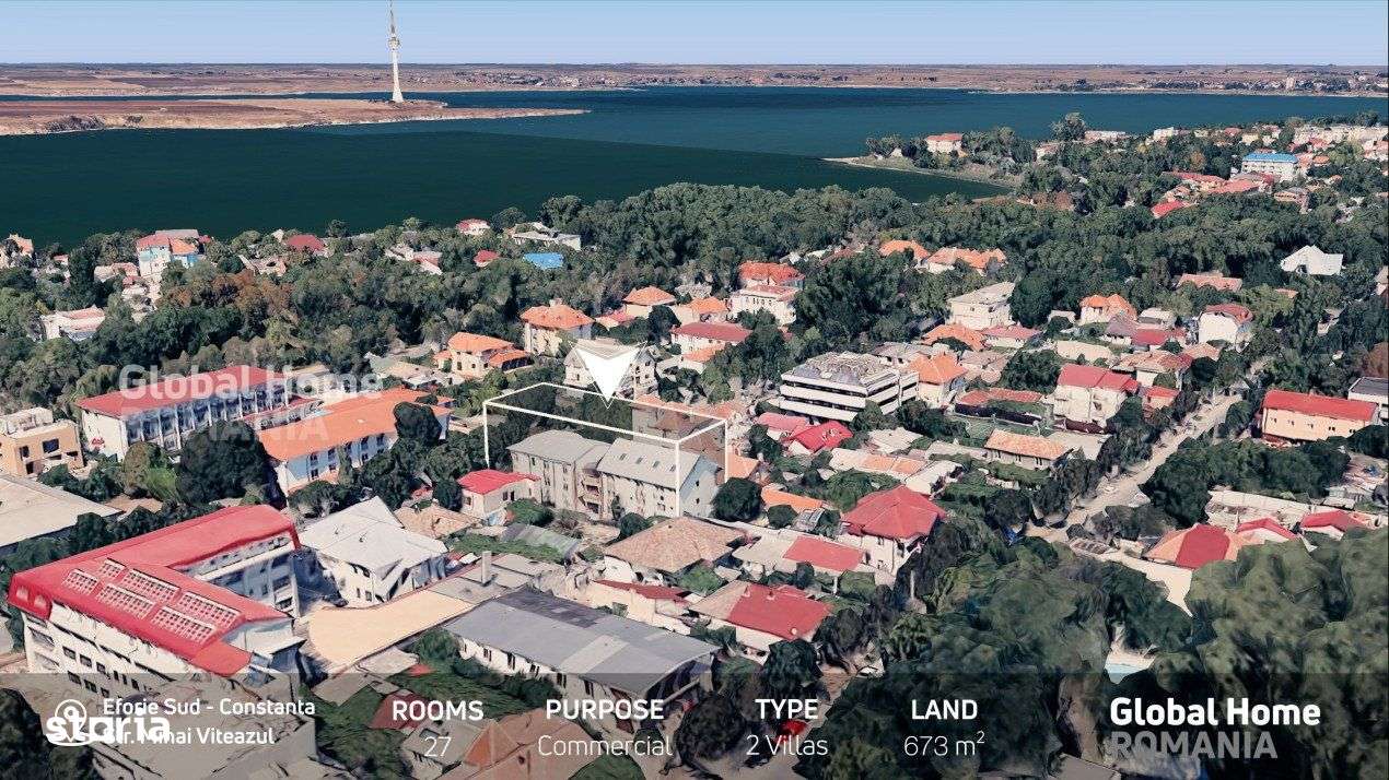 Pensiune Turistica | 2 Vile - 27 Camere Total - Teren 673 MP | Eforie - Imagine principală: 3/14