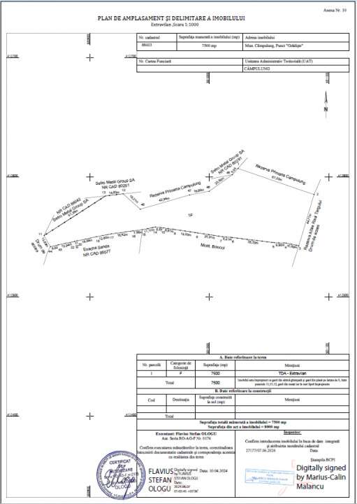 4 Terenuri spre Vanzare  Campulung Muscel - Imagine principală: 4/9
