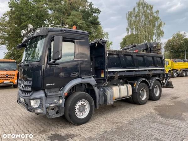 Mercedes-Benz AROCS 2643 6X4 , WYWROTKA MEILLER BODRMSATIK Z ŻURAWIEM - 1