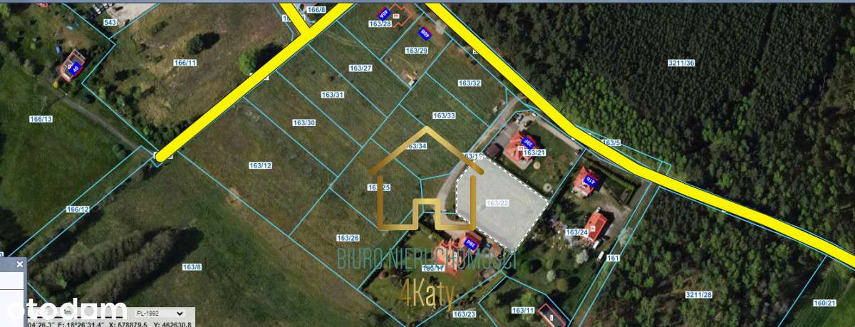 Działka budowlana 1943 m2 z Mpzp Czarne Błoto-16