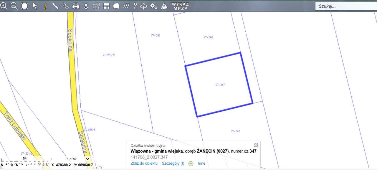 Do sprzedania piękna działka budowlana w Żanęcinie-14