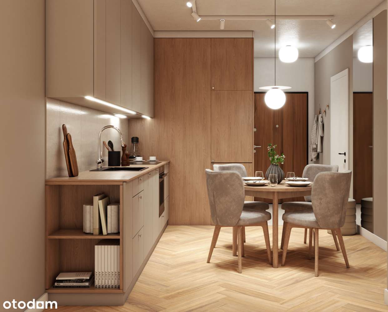 Wykończone 2 pokoje, Diasfera łódzka bez PCC - Pełny obrazek: 4/7