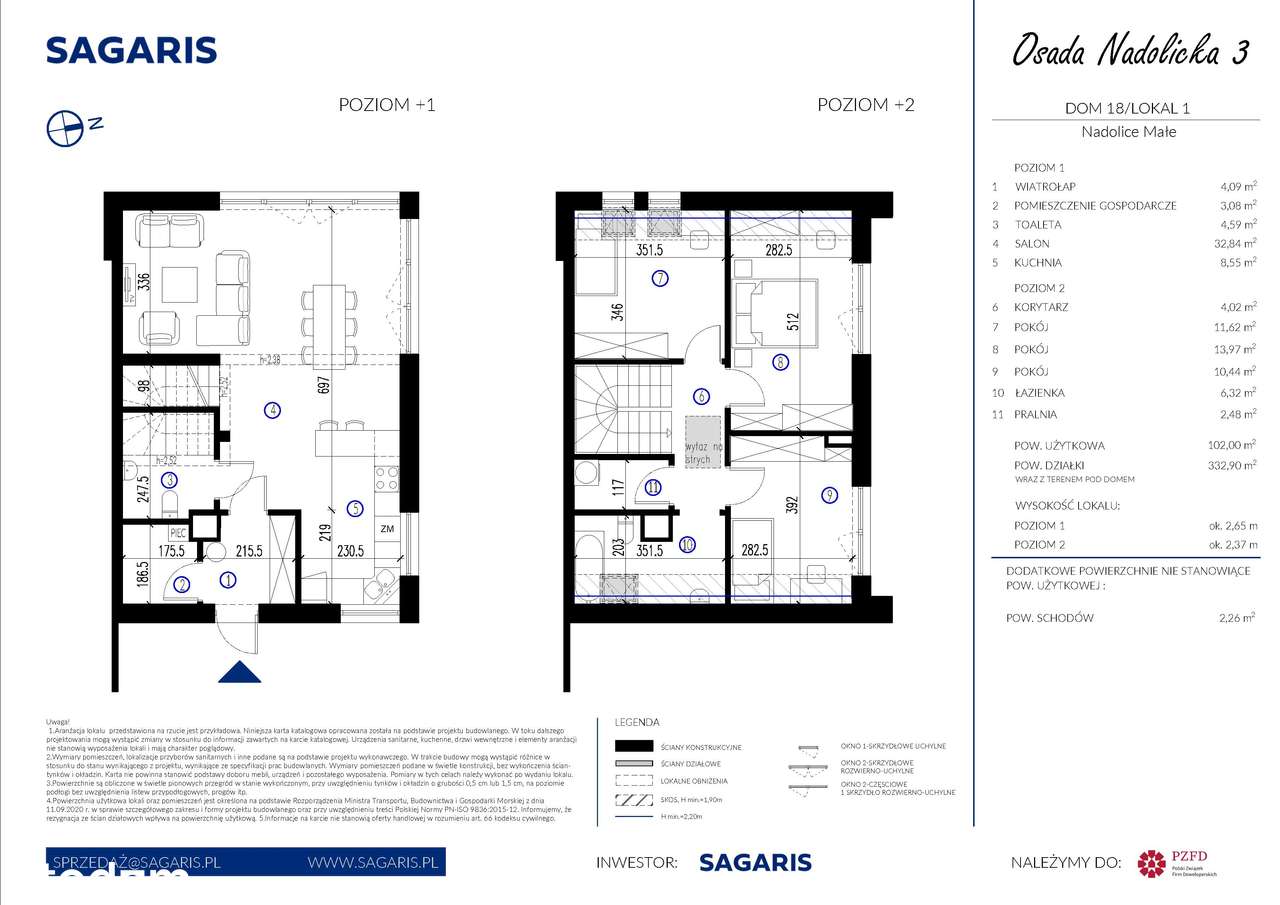 4-pokojowy dom 102m2 Bezpośrednio - Pełny obrazek: 2/9
