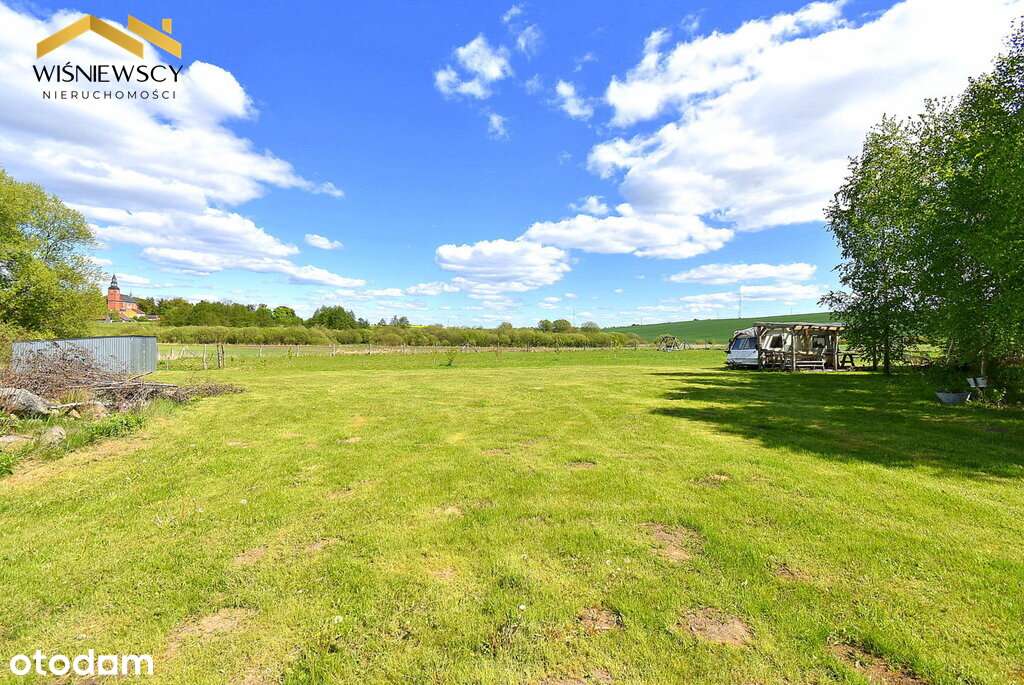 Działka budowlana, uzbrojona, 48 arów, poza wsią - Pełny obrazek: 4/10