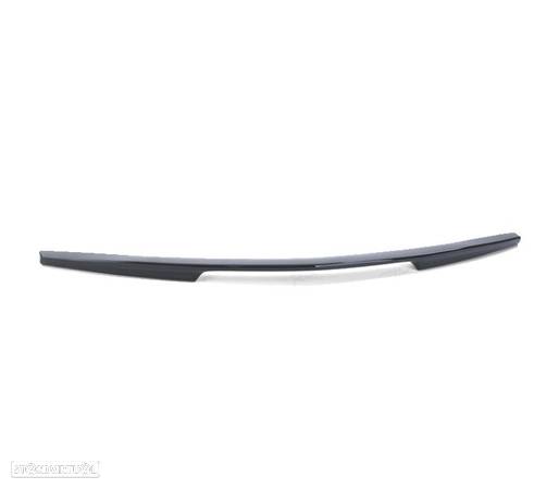 AILERON SPOILER TRASEIRO PARA MERCEDES C207 COUPE CABRIO 09- LOOK AMG PRETO BRILHANTE - 3