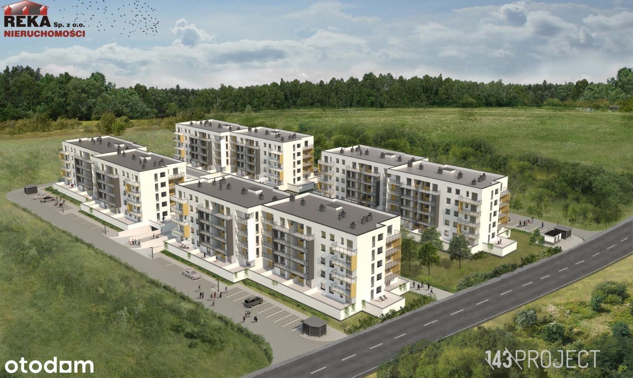 Mieszkanie, 59,42 m², Bolesławiec