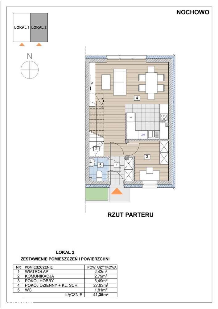 Lokal mieszkalnyw bliźniaku na Osiedlu Słonecznym - Pełny obrazek: 4/5