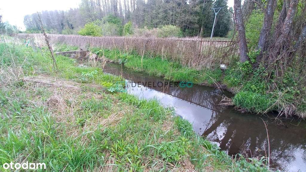 Unikalna działka ze strumykiem w Ogrodniczkach-3