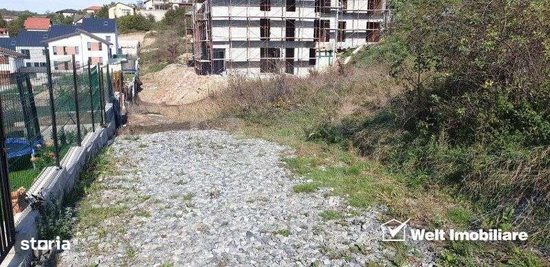 Teren 1000 mp, front 28 ml, duplex, Borhanci, Puz in lucru - Imagine principală: 5/7