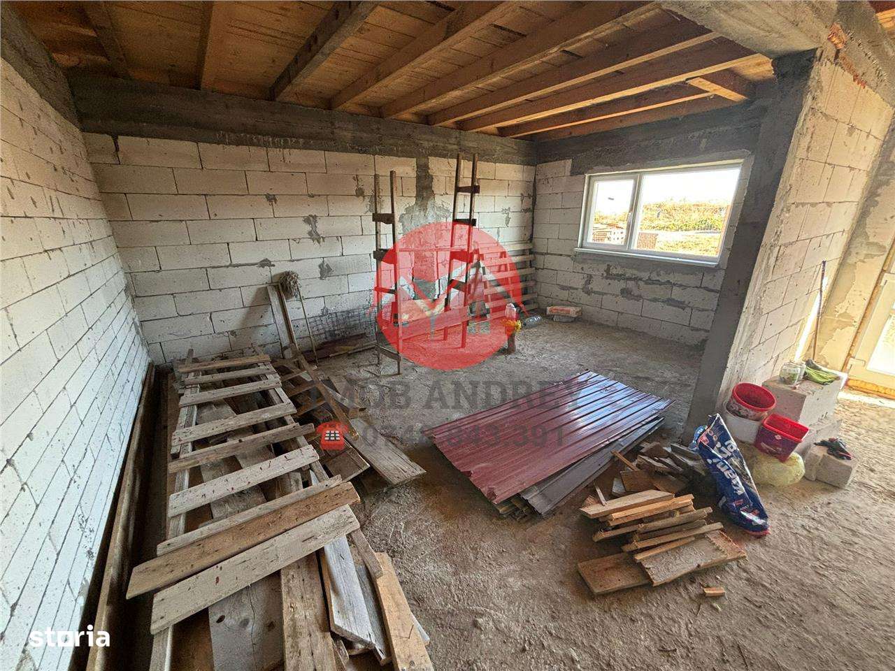 Casa noua de vanzare, parter + mansarda, în Malcoci - Imagine principală: 4/9