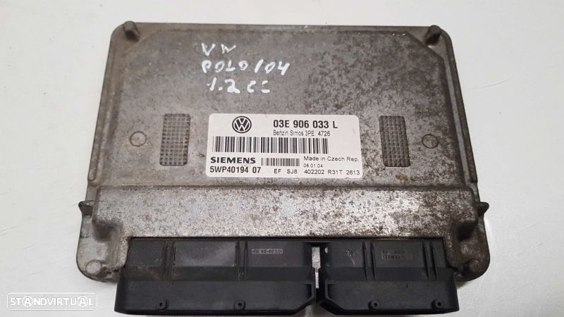 Centralina / Modulo Motor Volkswagen Polo (9N_) - 2