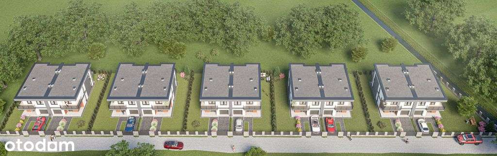 Energooszczędne i nowoczesne bliźniaki z garażem-4