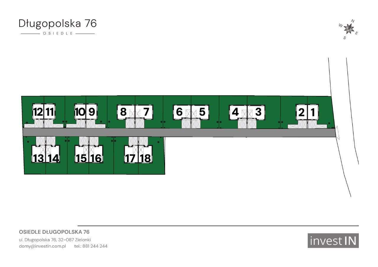 OSIEDLE DŁUGOPOLSKA nowoczesny dom #1-17
