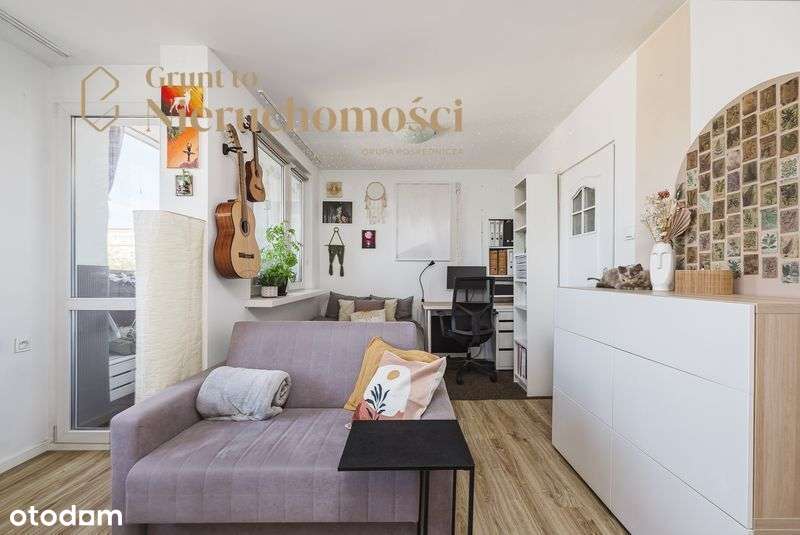 Kawalerka idealna| Prywatna loggia| ul. Cedrowa