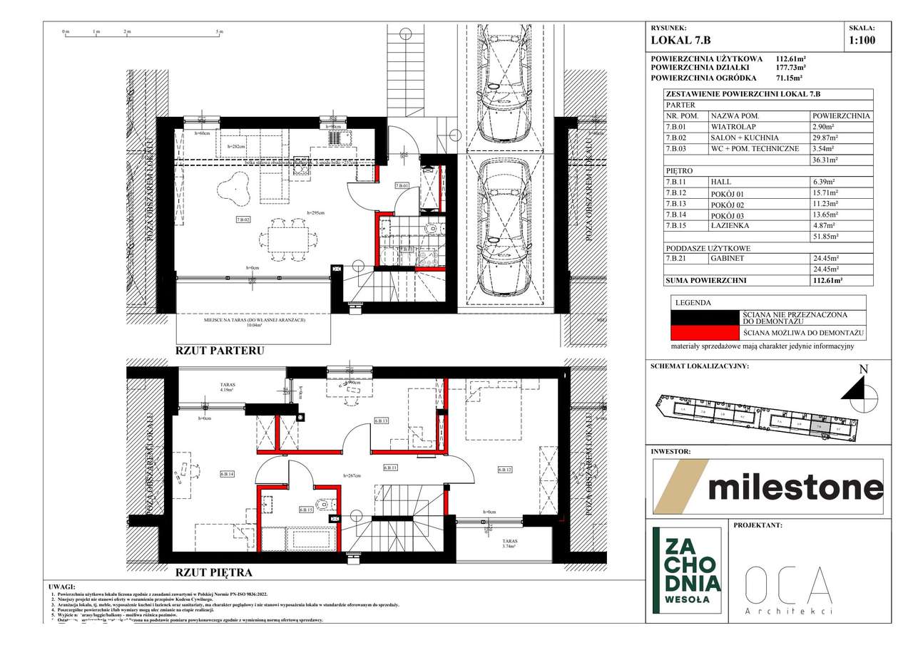 5-pokojowy dom 112m2 + ogródek Bez Pośredników - Pełny obrazek: 2/7