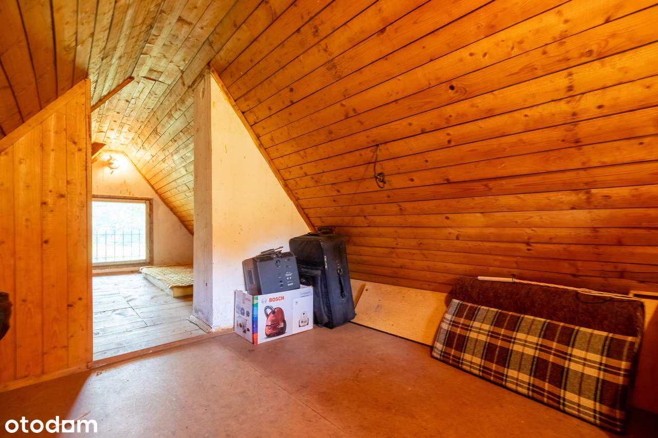 Dom letniskowy 70 m2 do remontu ok Dobczyc - Czasław-11