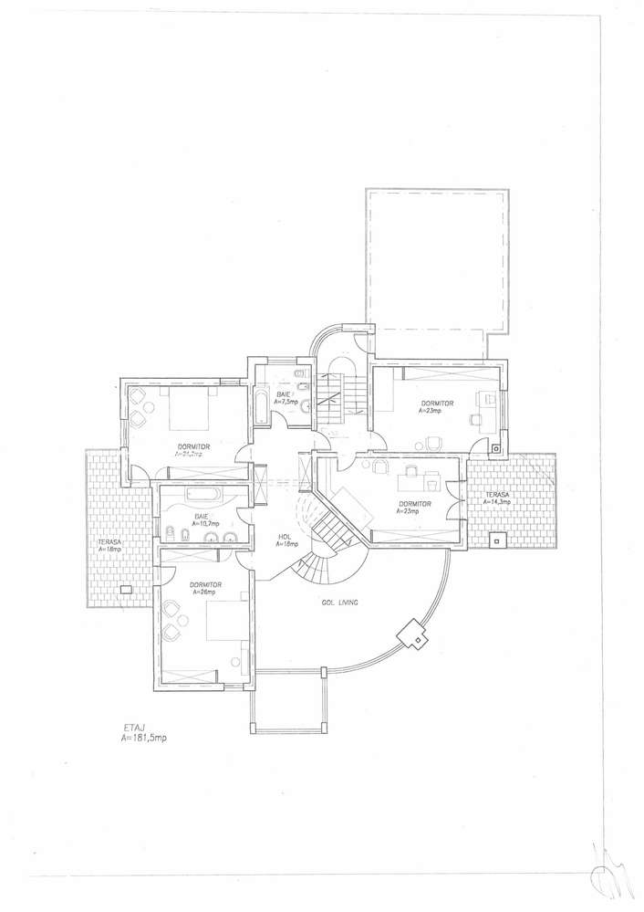 Vanzare vila superba D+P+1+M garaj piscina teren 2500mp Pipera padure-19