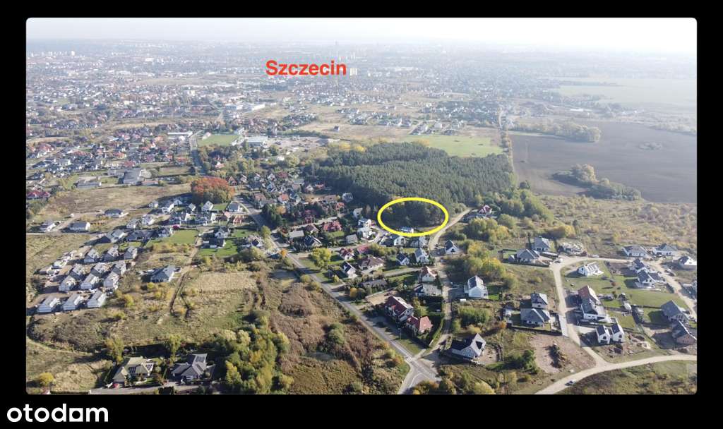 Szczecin / Mierzyn - działka z lasem-1