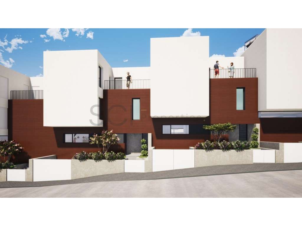 Terreno para moradia em banda | Parque Luso | Com Projecto - Grande imagem: 2/14